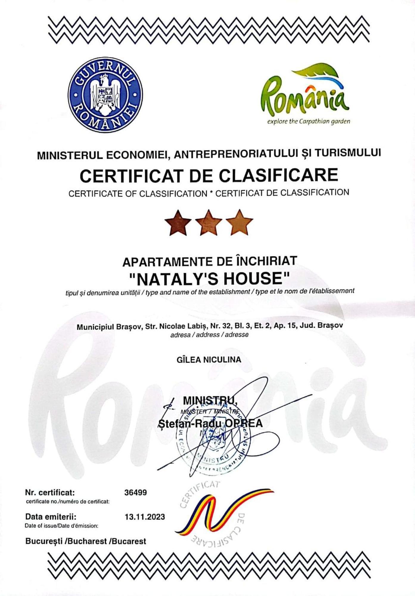 Апартаменты Nataly'S House Брашов Экстерьер фото